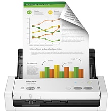Brother Desktop Scanner for Documents, Wireless, White (ADS1250W)