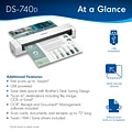 Brother DSmobile DS-740D Duplex Portable Scanner White