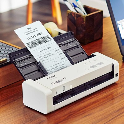 Brother Desktop Scanner for Documents, Wireless, White (ADS1250W)