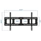 Mount-It! Heavy Duty Tilting Flat Screen TV Wall Mount Bracket for 40" to 80" VESA Mount TVs, 2mm Thick Steel (MI-303L)