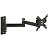 Mount-It! Full-Motion Single Monitor Wall Arm Mount,Up to 30, Black (MI-404)