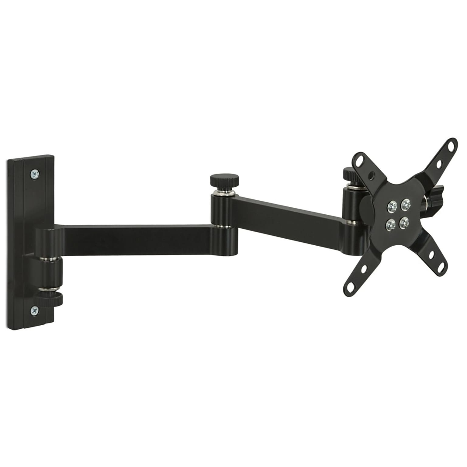 Mount-It! Full-Motion Single Monitor Wall Arm Mount, Up to 30, Black (MI-404)