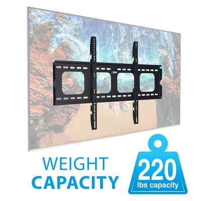 Mount-It! Low Profile Fixed Flat Screen TV Wall Mount Bracket for 42" to 70" VESA Mount TVs (MI-305L)