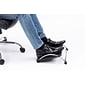 Mount-It! Tilt Adjustable Footrest, Black (MI-7803)