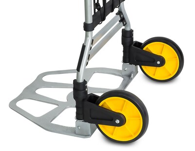 Mount-It! Folding Hand Truck and Dolly, 264 Lb Capacity (MI-902)