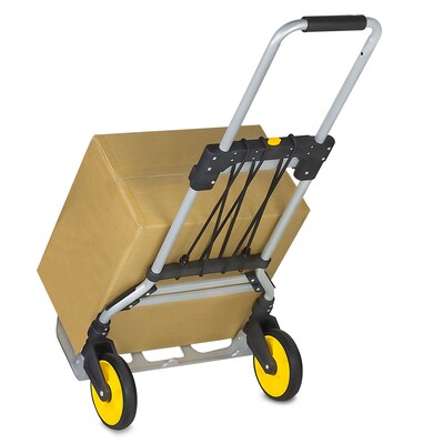 Mount-It! Folding Hand Truck and Dolly, 264 Lb Capacity (MI-902)