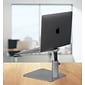 Mount-It! Adjustable Height Laptop Stand for 11"-15" Screens, Silver (MI-7271)