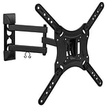 Mount-It! Full Motion Flat Screen TV and Monitors Wall Mount Bracket for 23 to 55 VESA Mount Scree