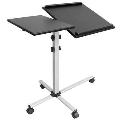 Mount-It! Rolling Adjustable Laptop Tray and Projector Cart (MI-7945)