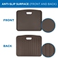 Mount-It! Anti-Fatigue Mat, 18" x 22", Brown (MI-7161)