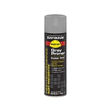 Rust-Oleum V2100 System Gloss Spray Primer, Gray, 15 oz., 6/Pack (V2182838)