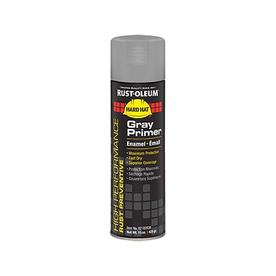 Rust-Oleum Rust Preventative Spray Primer Gray 15oz V2182838
