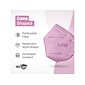 WeCare Disposable KN95 Face Mask, Adult, Pink, 20 Masks/Box, 3 Boxes/Pack (TBN203229)