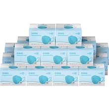 WeCare Disposable KN95 Face Mask, Adult, Blue, 20 Masks/Box, 50 Boxes/Pack (TBN203230)