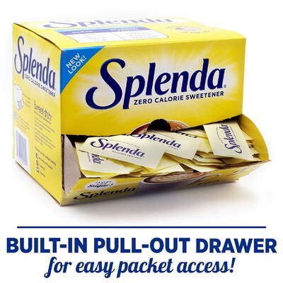 Splenda Zero Calorie Sweetener, 400 Packets/Box (HFP20041)