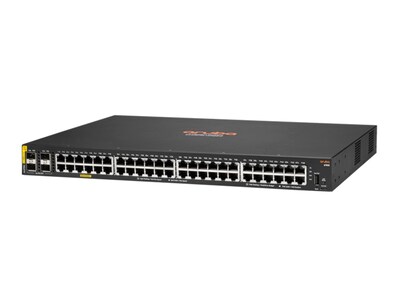 Aruba 6100 48-Port Gigabit Ethernet Managed Switch, 10/100/1000 Mbps, Black (JL675A#ABA)