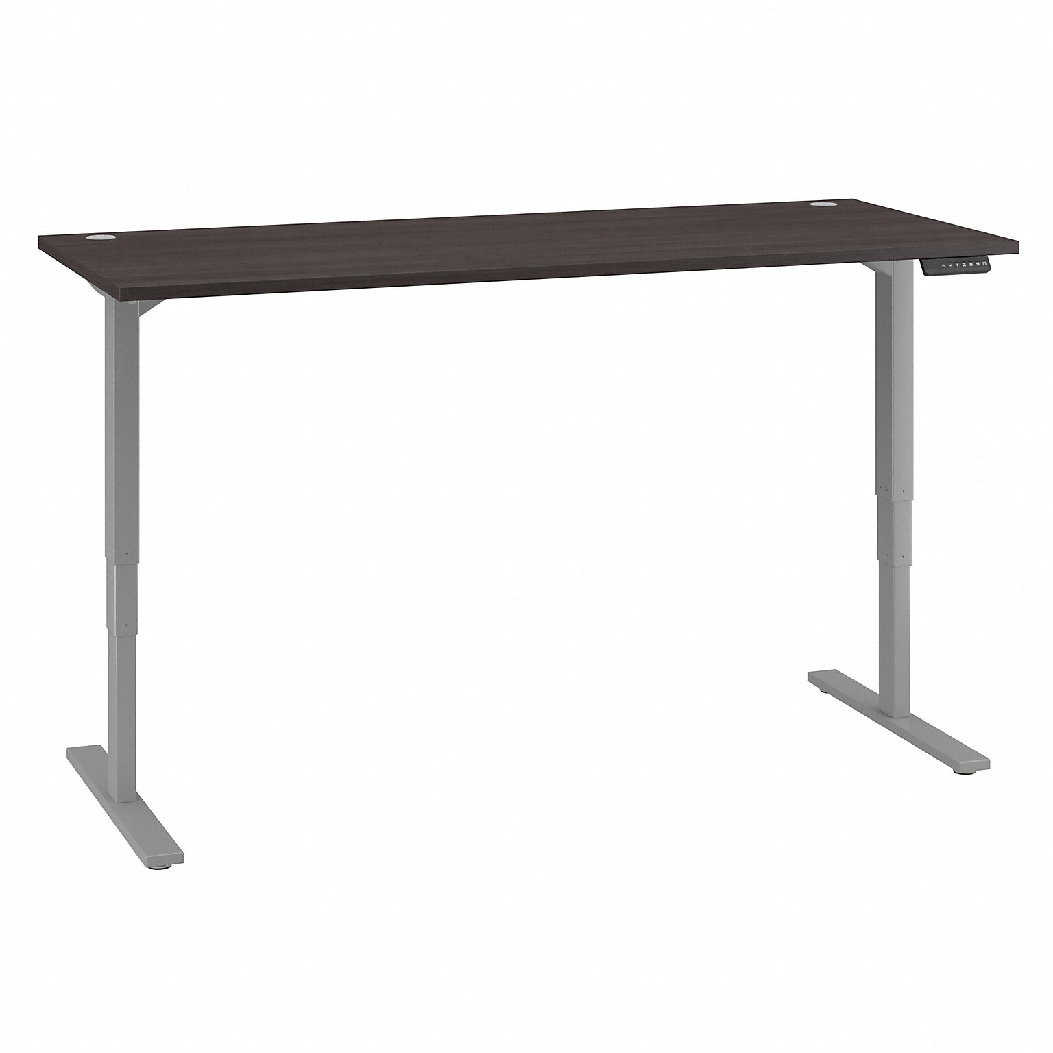 Bush Business Furniture Move 80 Series 23-49 Adjustable Standing Desk, Storm Gray/Cool Gray Metallic (HAT7230SGK)