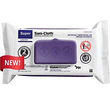 Sani-Cloth Super Large Germicidal Disposable Wipes, 80/Pack (A22480)