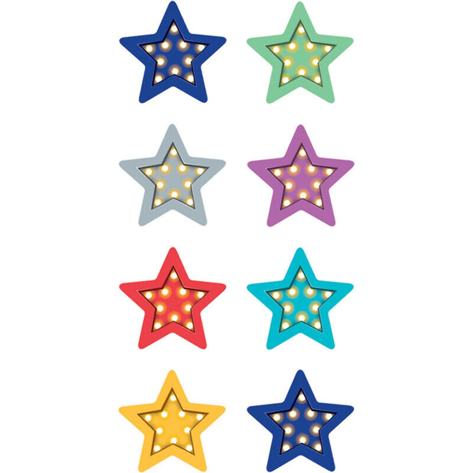 Trend Enterprises® Marquee Stars Mini Stickers, 800ct per pack, bundle of 6 packs (TCR5441)