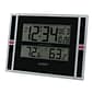 La Crosse Technology 11 Inch Digital Atomic Clock with IN/OUT Temperature (513-149)