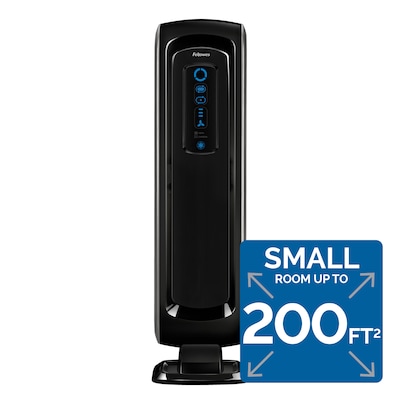 Fellowes AeraMax True HEPA Tower 90 Small Room Air Purifier, Black (9286001)