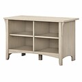 Bush Furniture Salinas Shoe Storage Bench, Antique White (SAS232AW-03)