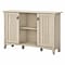 Bush Furniture Salinas Storage Cabinet with Doors, Antique White (SAS147AW-03)