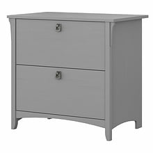 Bush Furniture Salinas Lateral File Cabinet, Cape Cod Gray (SAF132CG-03)