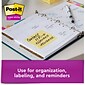 Post-it® Super Sticky Notes, 3" x 3", Canary Yellow, 90 Sheets/Pad, 24 Pads/Pack (654-24SSCP)