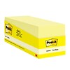 Post-it® Notes, 3 x 3, Canary Yellow, 90 Sheets/Pad, 24 Pads/Pack (654-24CP)