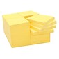 Post-it® Notes, 3" x 3", Canary Yellow, 90 Sheets/Pad, 36 Pads/Pack (654-36VAD90)