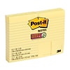 Post-it® Super Sticky Notes Combo Pack, Assorted Sizes, Canary Yellow, 90 Sheets/Pad, 12 Pads/Pack (