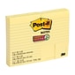 Post-it Super Sticky Notes Combo Pack, Assorted Sizes, Canary Collection, 90 Sheet/Pad, 12 Pads/Pack (4642-12SSCY)