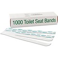 Bagcraft SaniShield Toilet Seat Bands, 16 x 1.5, 1000/Carton (300591)