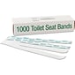 Bagcraft SaniShield Toilet Seat Bands, 16" x 1.5", 1000/Carton (300591)