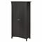 Bush Furniture Salinas 63 Storage Cabinet with 5 Shelves, Vintage Black (SAS332VB-03)