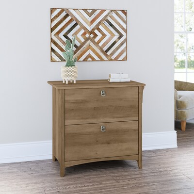 Bush Furniture Salinas 2-Drawer Lateral File Cabinet, Letter/Legal, Reclaimed Pine, 31.73" (SAF132RCP-03)