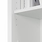 Bush Furniture Salinas 6-Shelf 30"H Cube Bookcase, Shiplap Gray/Pure White (SAB148G2W-03)