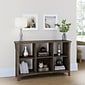 Bush Furniture Salinas 29.96 6-Shelf Cube Organizer with Adjustable Shelves, Ash Brown Laminate (SA