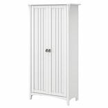 Bush Furniture Salinas 62.95 Storage Cabinet with 5 Shelves, Pure White (SAS332G2W-03)