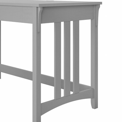 Bush Furniture Salinas 60" L-Shaped Writing Desk, Cape Cod Gray (SAD260CG-03)