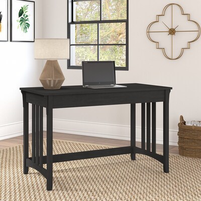 Bush Furniture Salinas 48" Writing Desk, Vintage Black (SAD148VB-03)