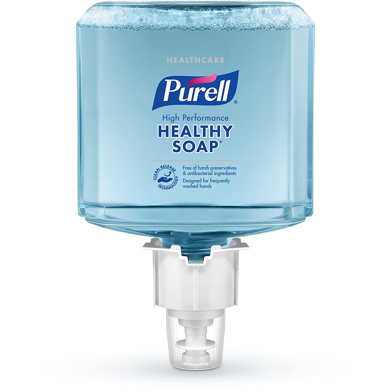 PURELL HEALTHY SOAP Foaming Hand Soap Refill for ES4 Dispenser, 1200 ml, 2/Carton (5085-02)