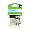 DYMO D1 Standard 1926208 Label Maker Tape, 1/2 x 23, Black on White, 2/Each (1926208)