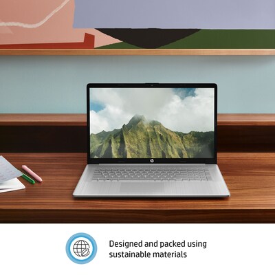 HP 17.3" Laptop, Intel Core i3-1125G4, 8GB Memory, 512GB SSD, Windows 11 Home (4Z4Z8UA#ABA)