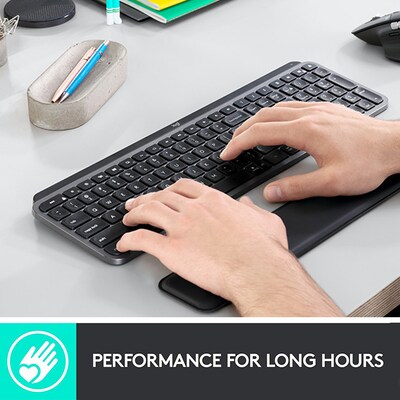 Logitech MX Keys Combo For Business Wireless Keyboard and Laser Mouse, Graphite (920-009292)
