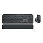 Logitech MX Keys Combo For Business Wireless Keyboard and Laser Mouse, Graphite (920-009292)