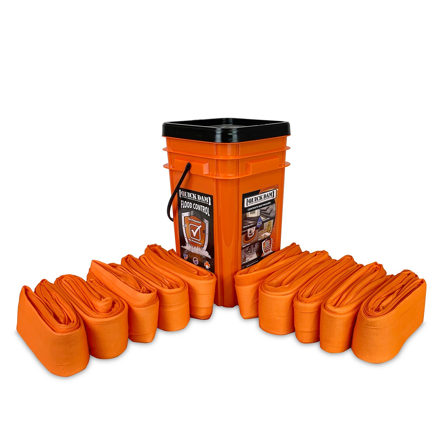Quick Dam Grab & Go 11-Piece Indoor Flood Control Kit (WUGG10-10)