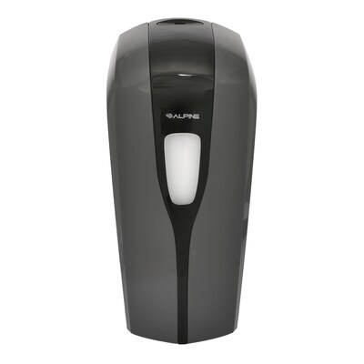Alpine Industries Aspen Wall Mount Automatic Foam Soap Dispenser with Floor Stand, 33 oz., Gray