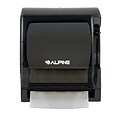 Alpine Industries Transparent Black Manual Lever Paper Towel Dispenser